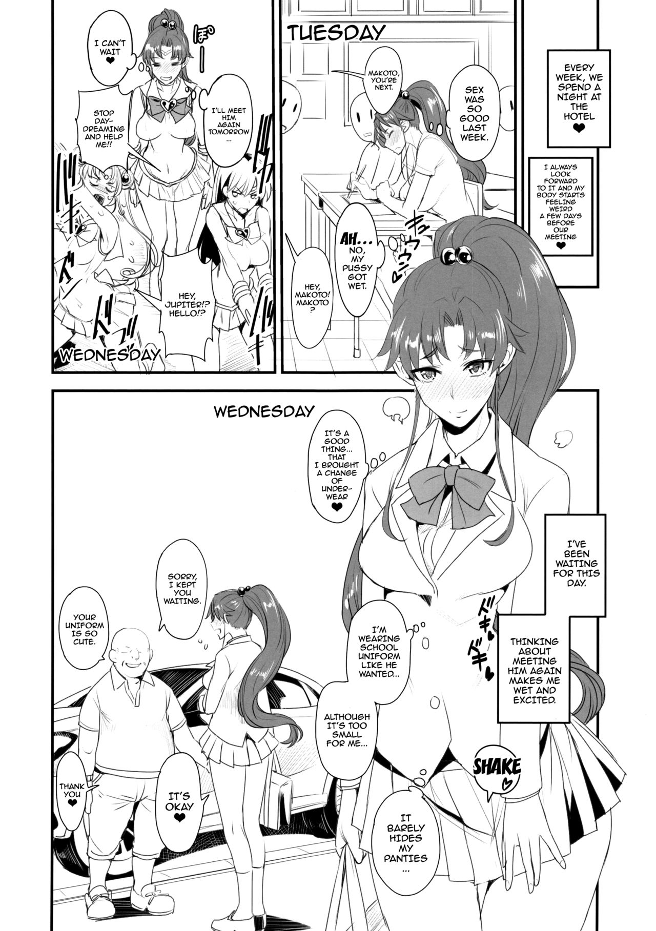 (C90) [Majimeya (Isao)] Getsu Ka Sui Moku Kin Do Nichi 10 (Bishoujo Senshi Sailor Moon) [English] {doujins.com} 6