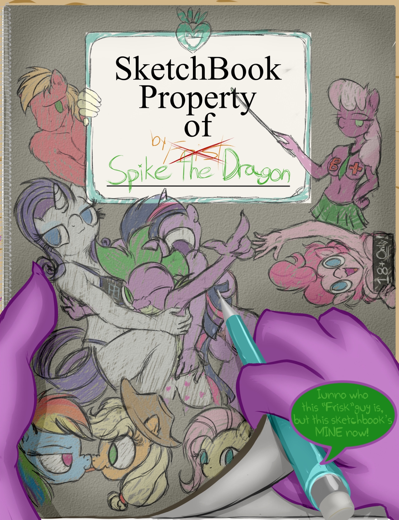 [frist44] Sketchbook: property of spike 0