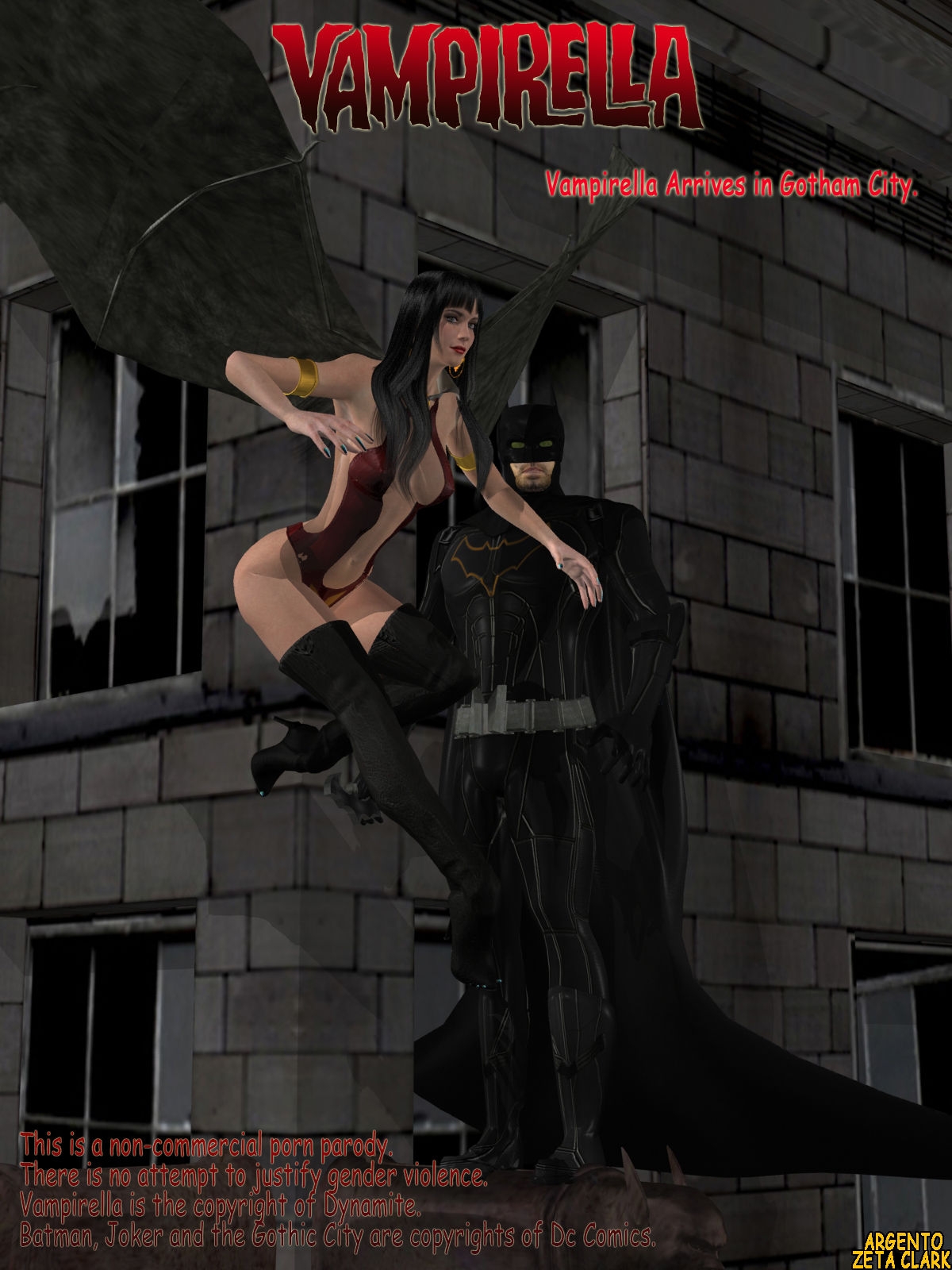 Vampirella Arrives in Gotham City. 0