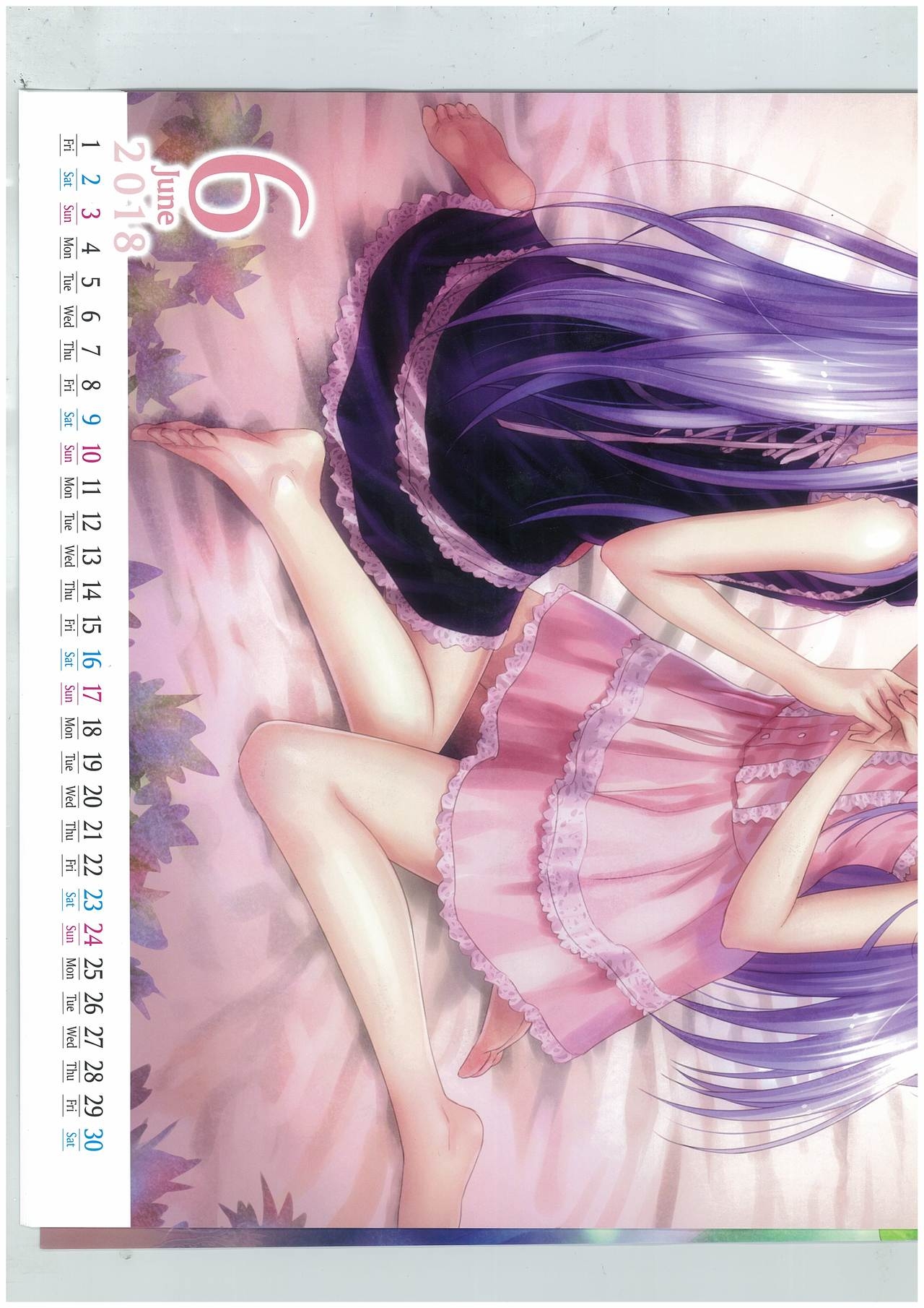 tenshi chan calendar 2018 （Imcomplete） 10