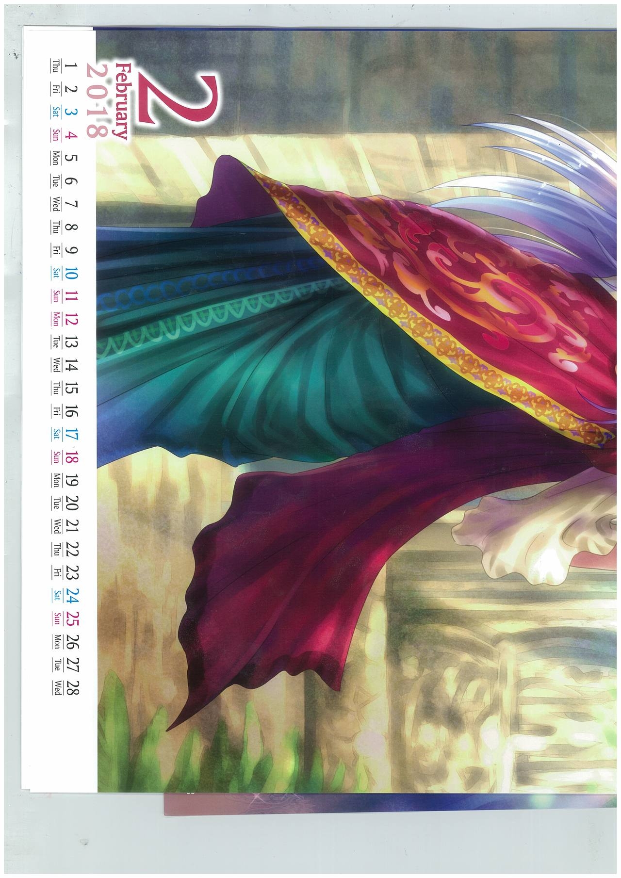 tenshi chan calendar 2018 （Imcomplete） 5