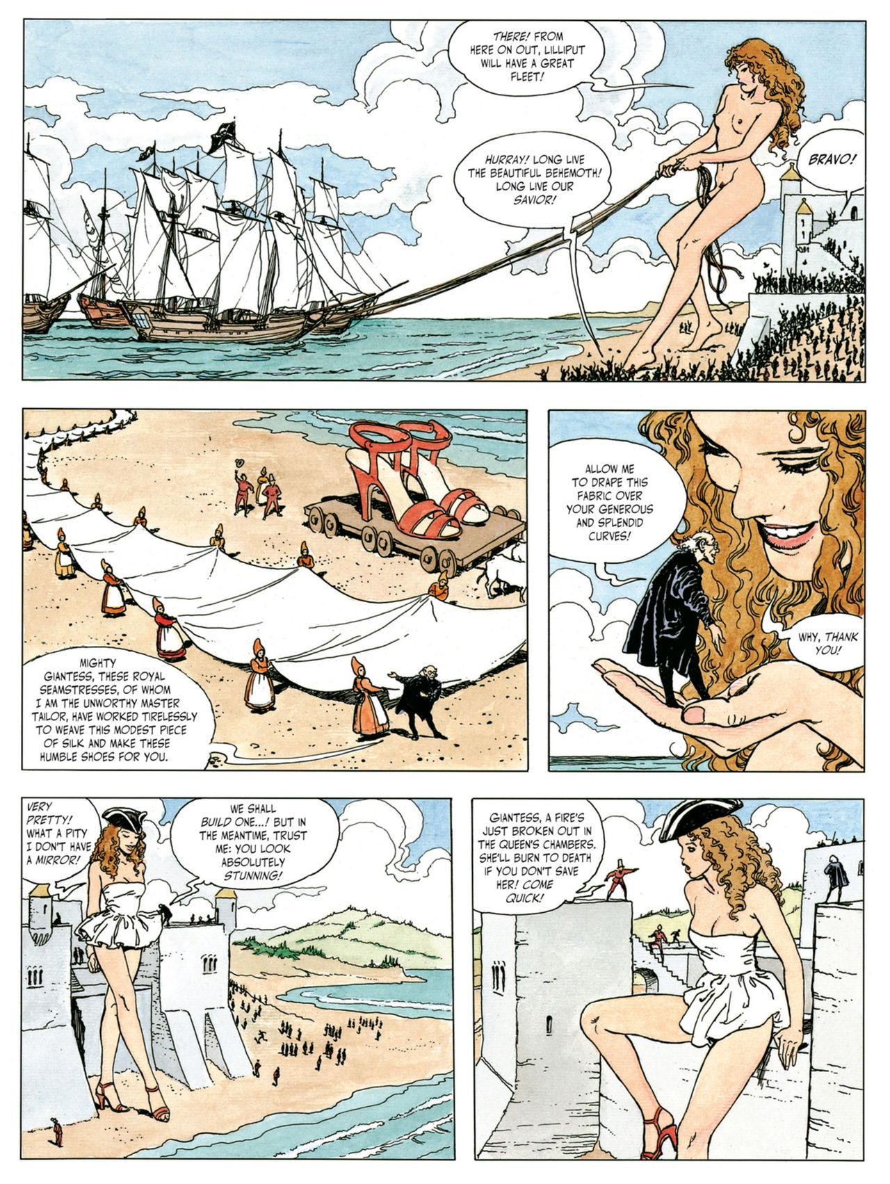 [Milo Manara] Gullivera 28