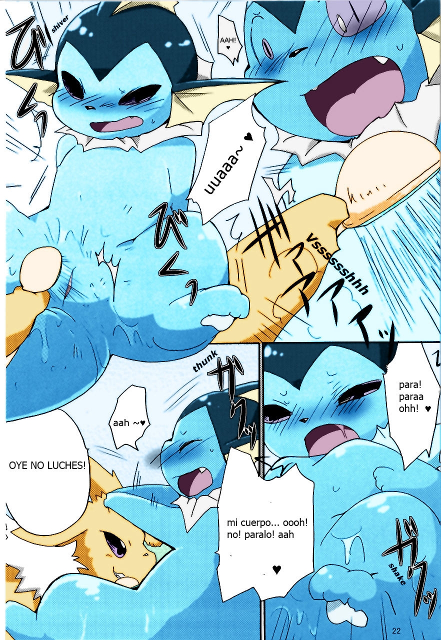[Azuma Minatu] plan epico para un baño emocionante! (Pokémon) [spanish] [Colorized] 16