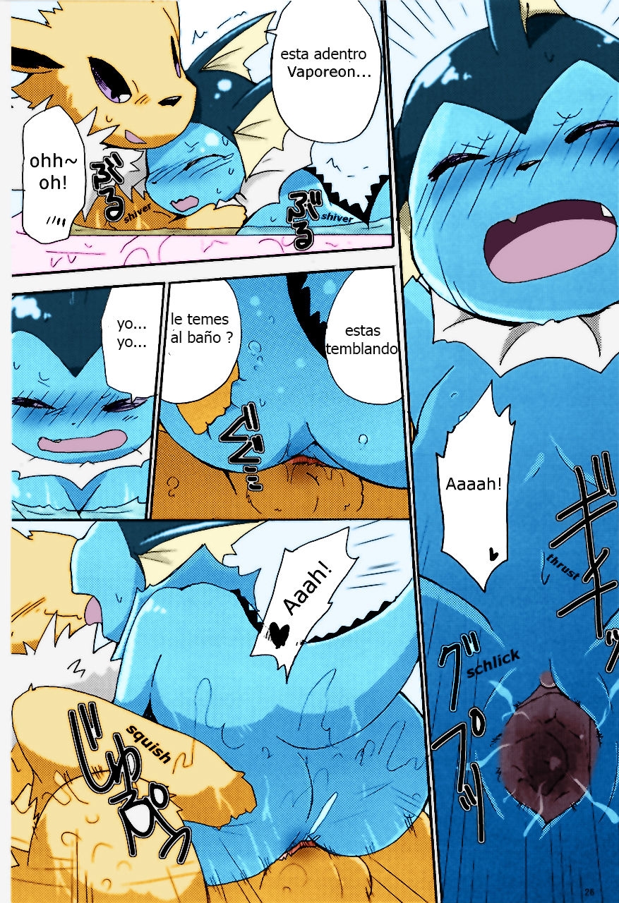 [Azuma Minatu] plan epico para un baño emocionante! (Pokémon) [spanish] [Colorized] 20