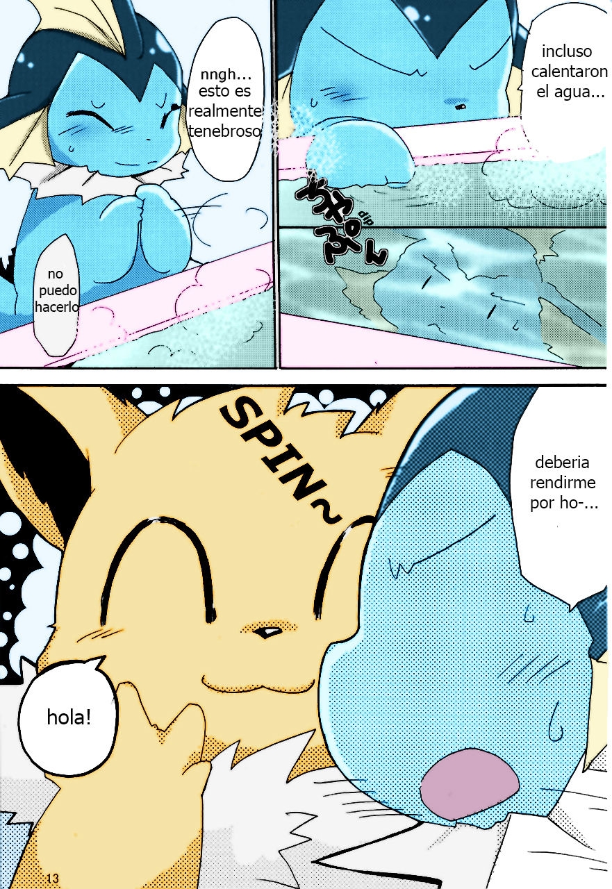 [Azuma Minatu] plan epico para un baño emocionante! (Pokémon) [spanish] [Colorized] 7