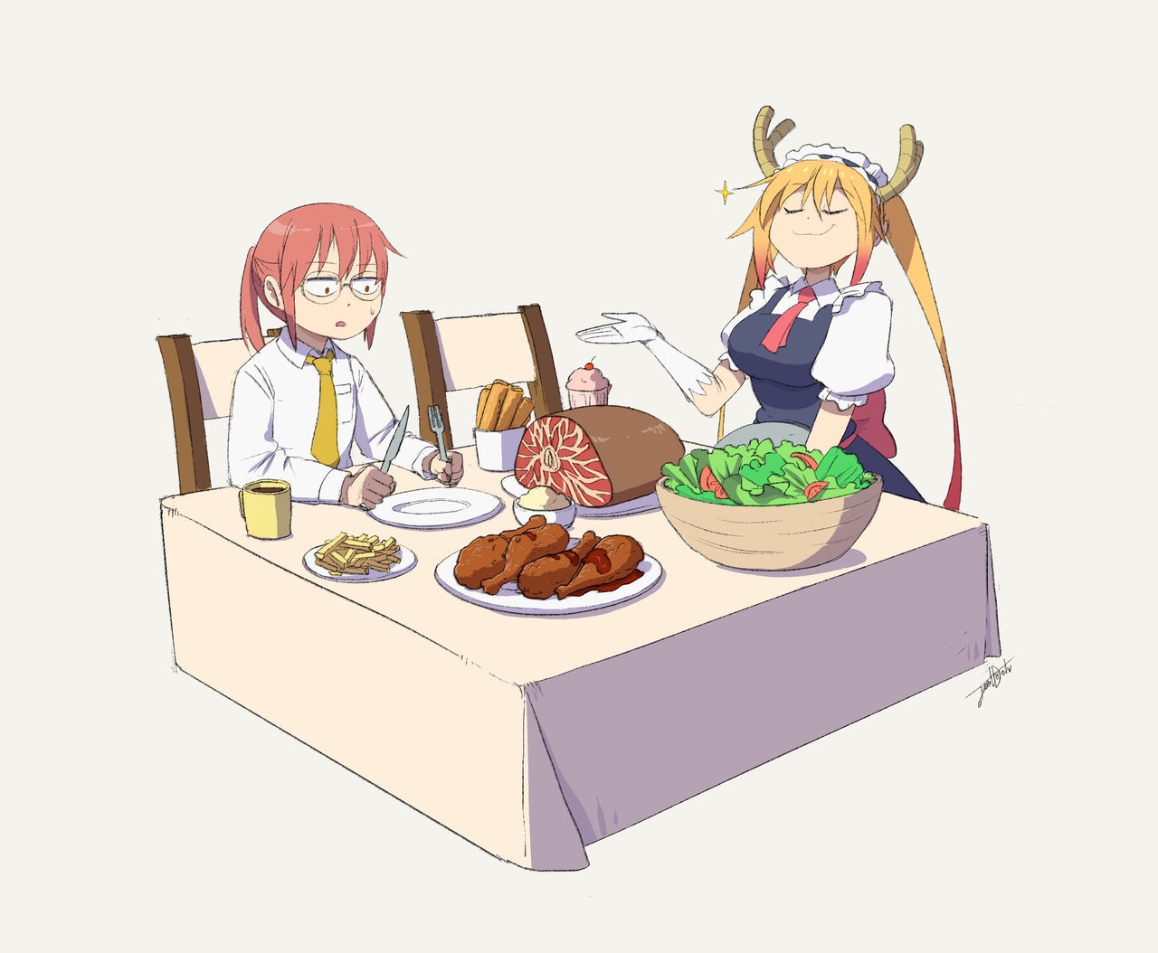 [Jeetdoh] Miss Kobayashi's Dragon Chef 0