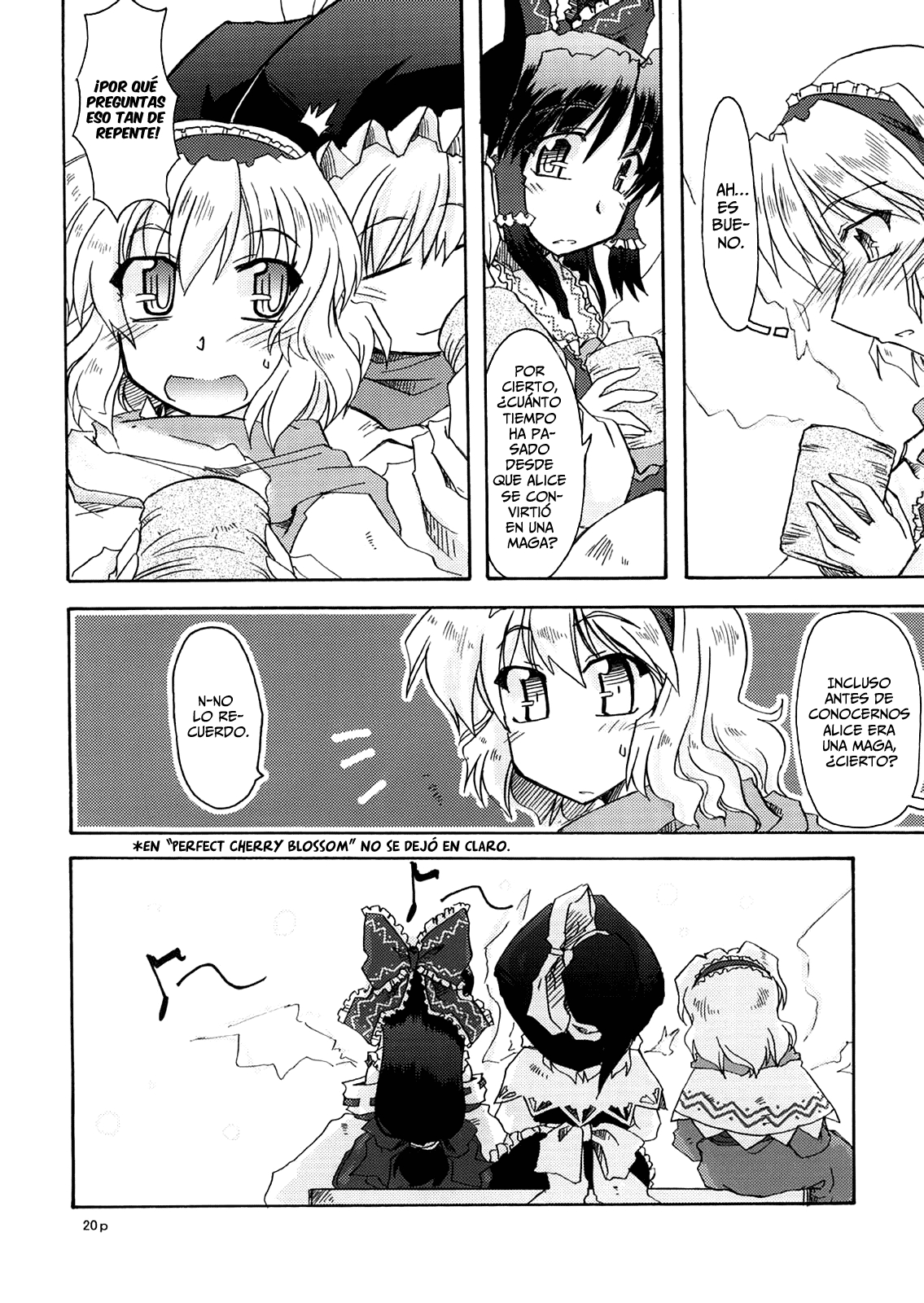 (C73) [GP-KIDS (Takana Shino)] WHITE NAME (Touhou Project) [Spanish] {Paty Scans} 18