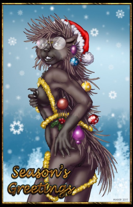 Merry Furry Christmas And A Happy Nude Deer 135