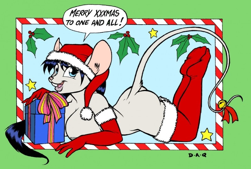 Merry Furry Christmas And A Happy Nude Deer 146
