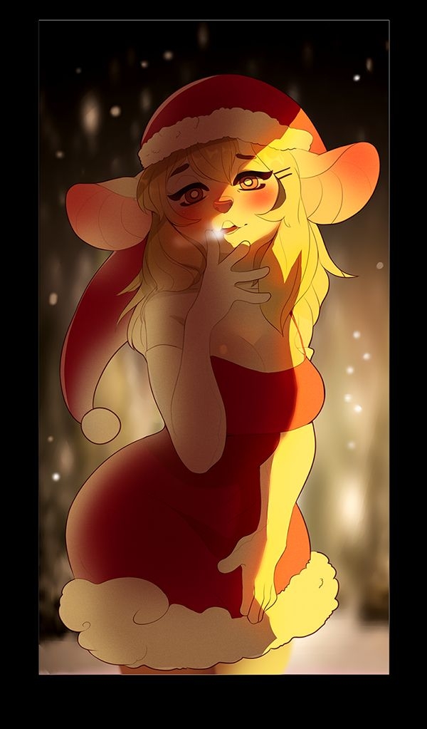 Merry Furry Christmas And A Happy Nude Deer 64