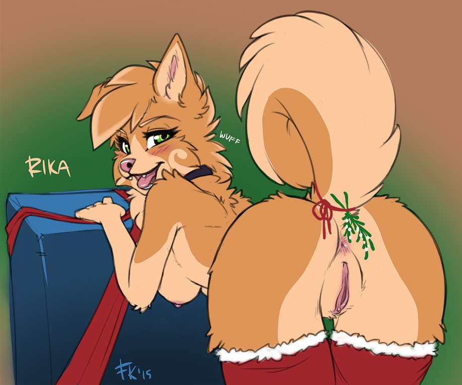 Merry Furry Christmas And A Happy Nude Deer 74