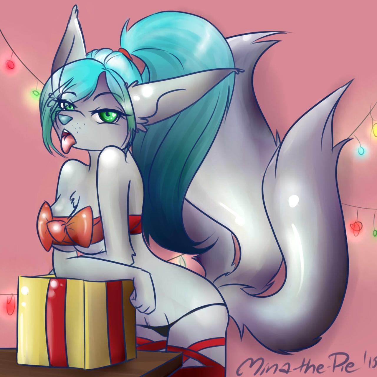 Merry Furry Christmas And A Happy Nude Deer 93