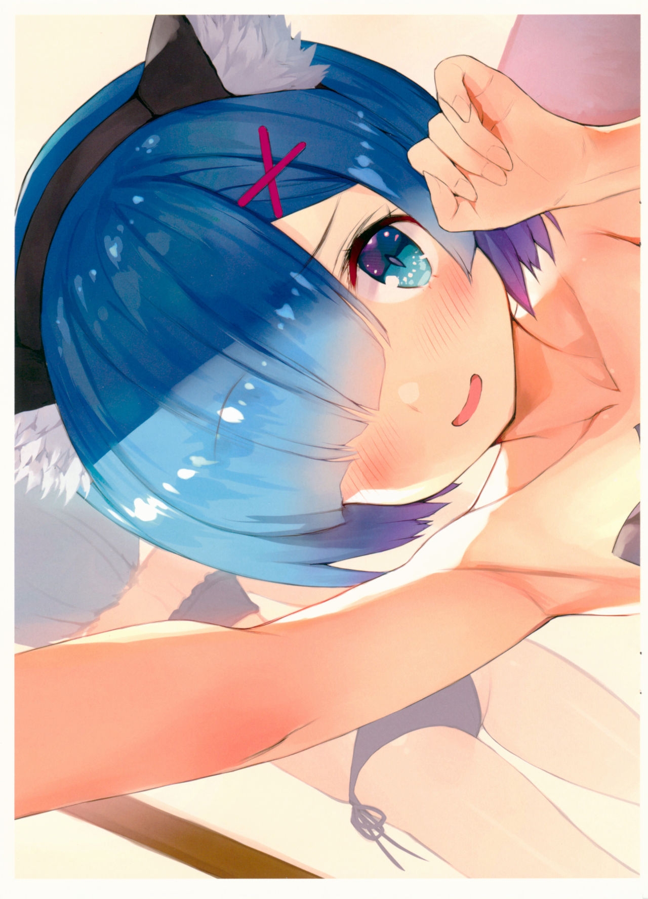 (C93) [Makarontaitei (Gaou)] Rem-chan Rakugaki Bon 2 (Re:Zero kara Hajimeru Isekai Seikatsu) 8