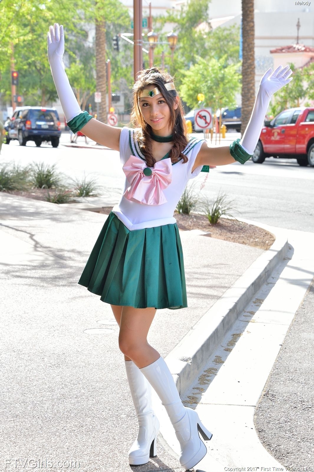 Melody Wylde as Sailor Jupiter 122