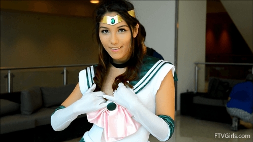 Melody Wylde as Sailor Jupiter 136