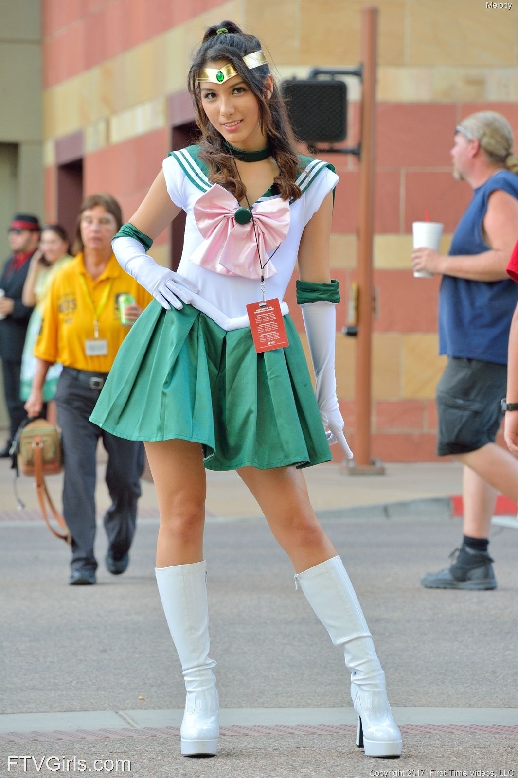 Melody Wylde as Sailor Jupiter 35