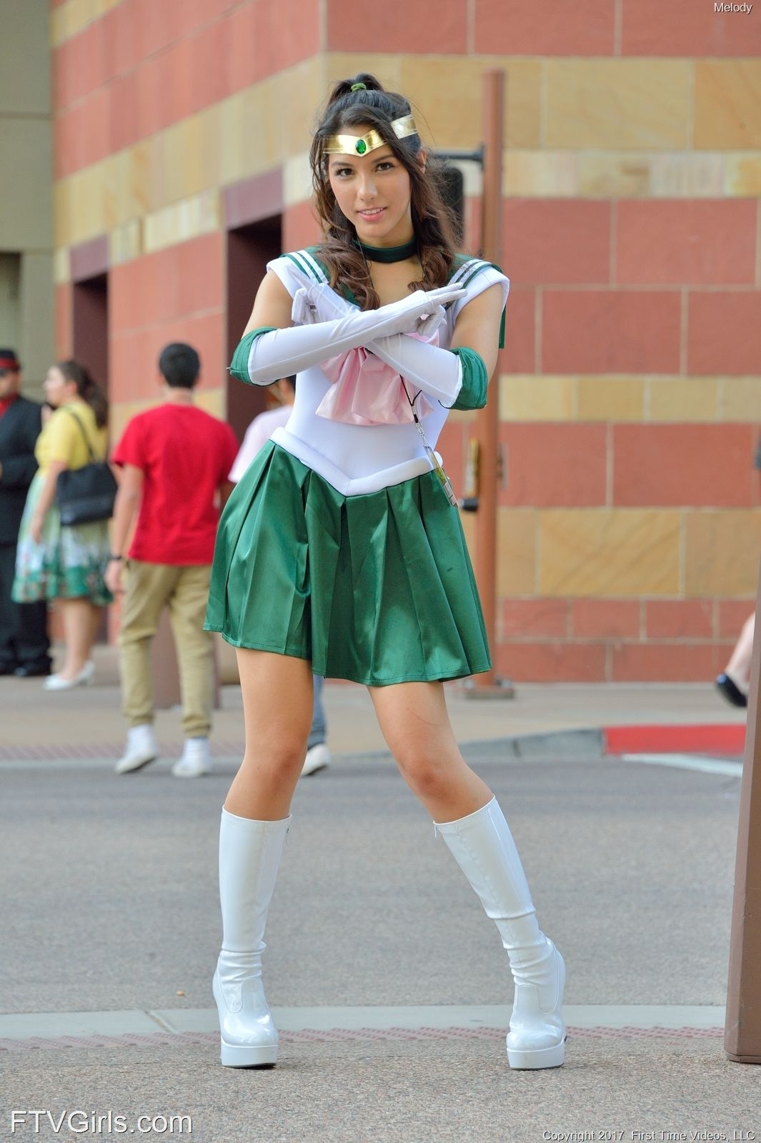 Melody Wylde as Sailor Jupiter 36