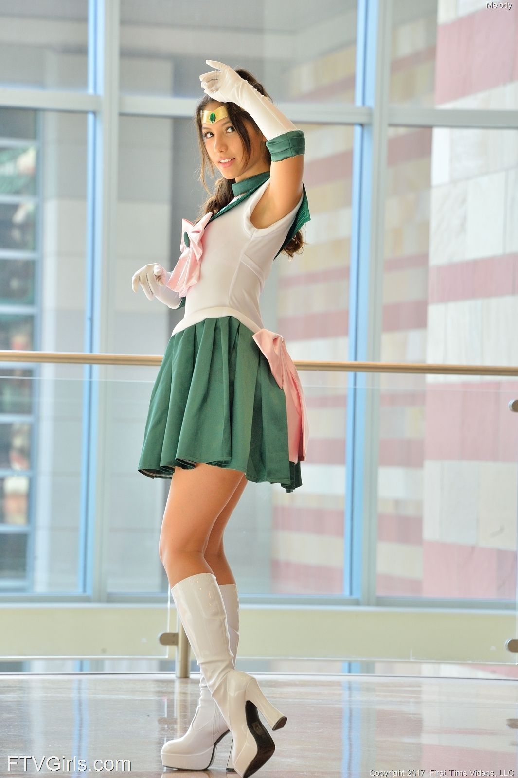 Melody Wylde as Sailor Jupiter 58