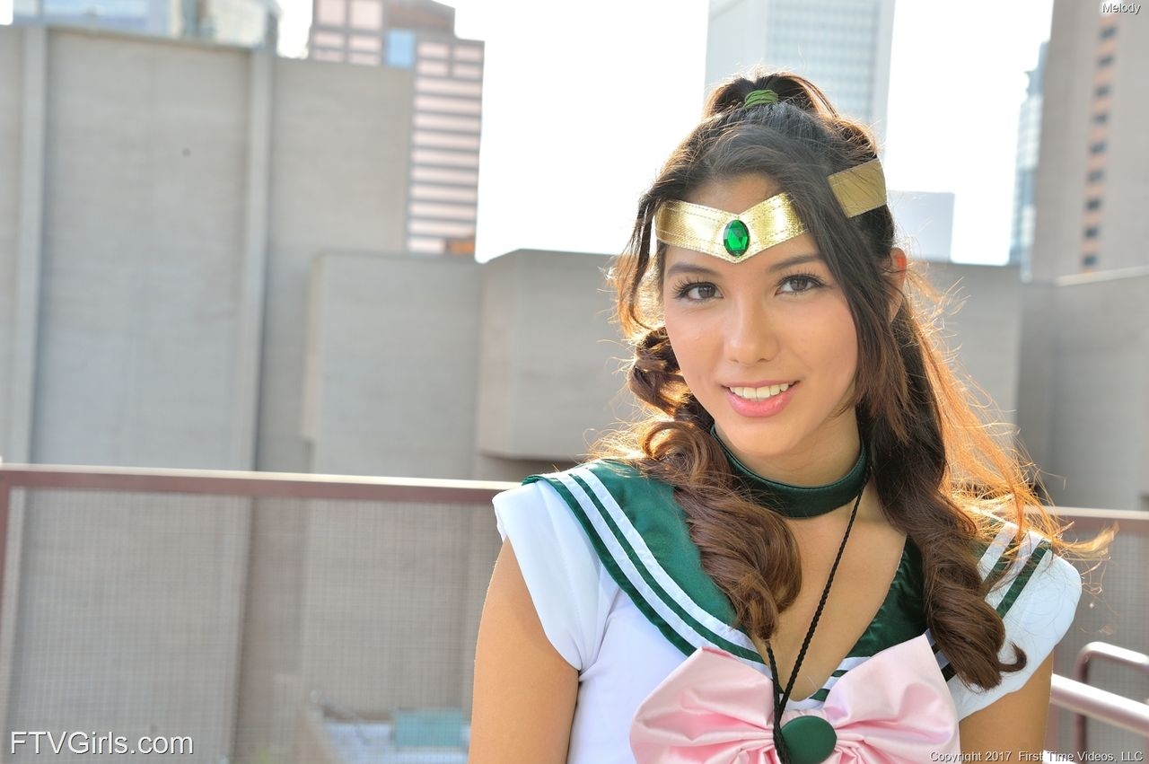 Melody Wylde as Sailor Jupiter 90