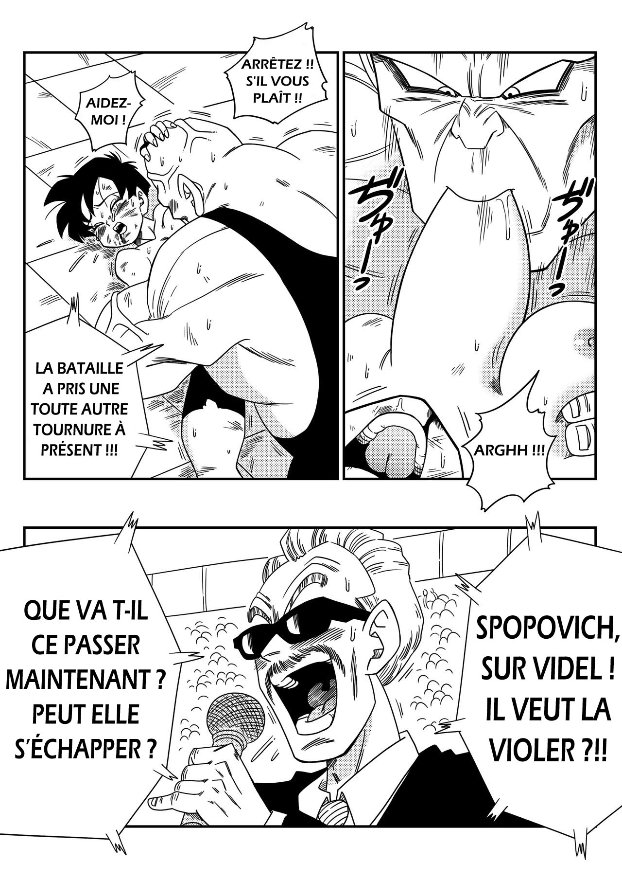 [Yamamoto] Videl VS Spopovich (Dragon Ball Z) [French] 6