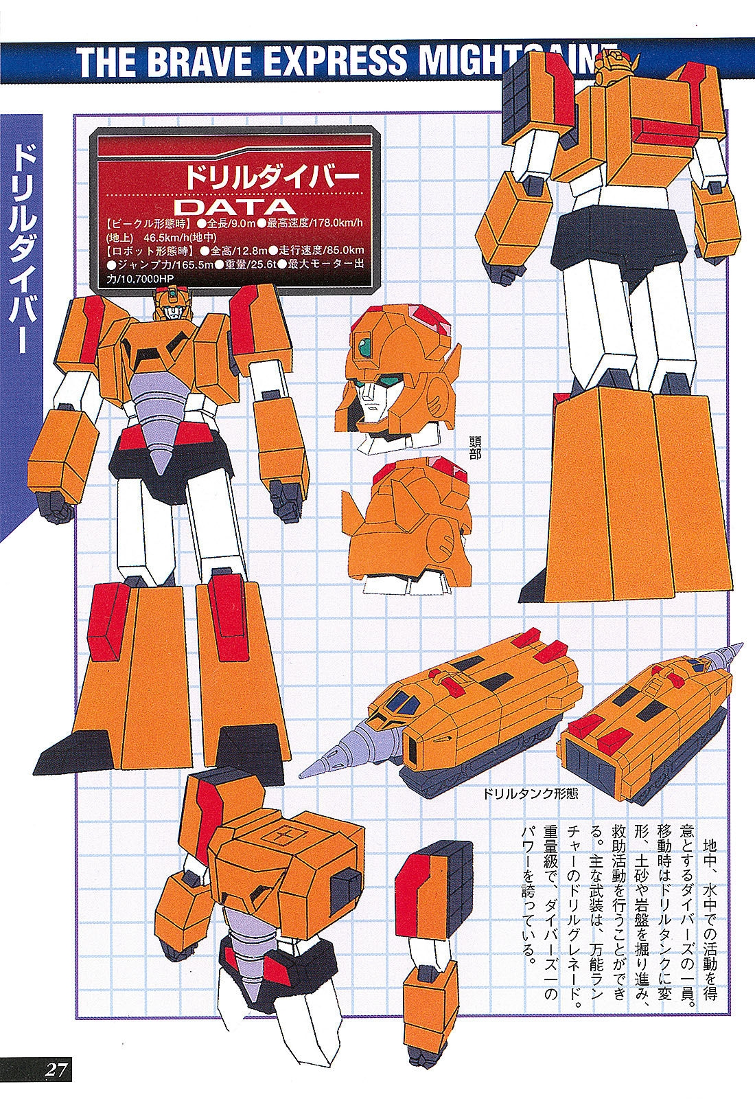 Dengeki Hobby Books - Data Collection No.11 - The Brave Express Might Gaine 28