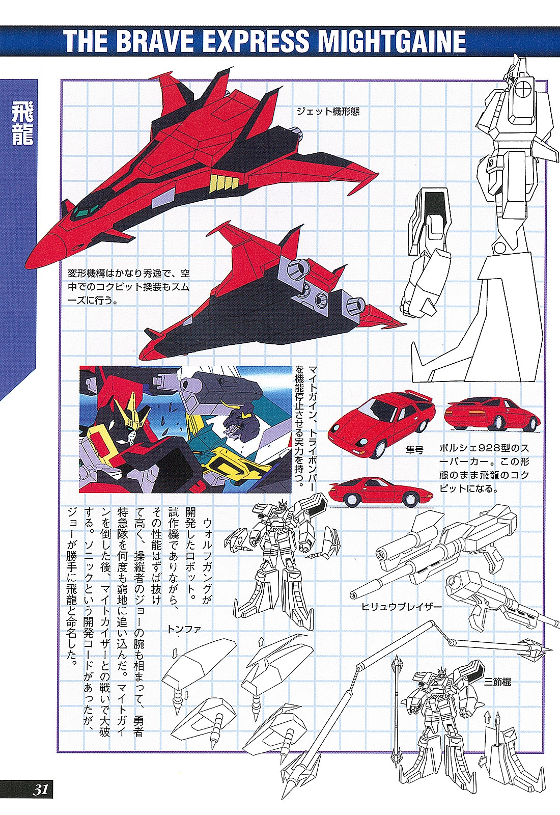 Dengeki Hobby Books - Data Collection No.11 - The Brave Express Might Gaine 32
