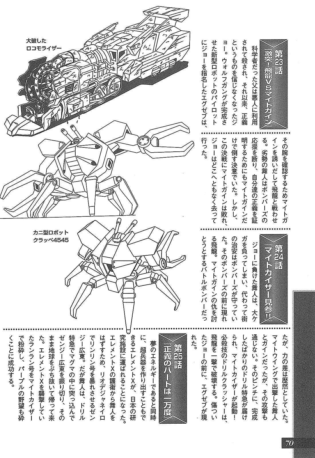 Dengeki Hobby Books - Data Collection No.11 - The Brave Express Might Gaine 71