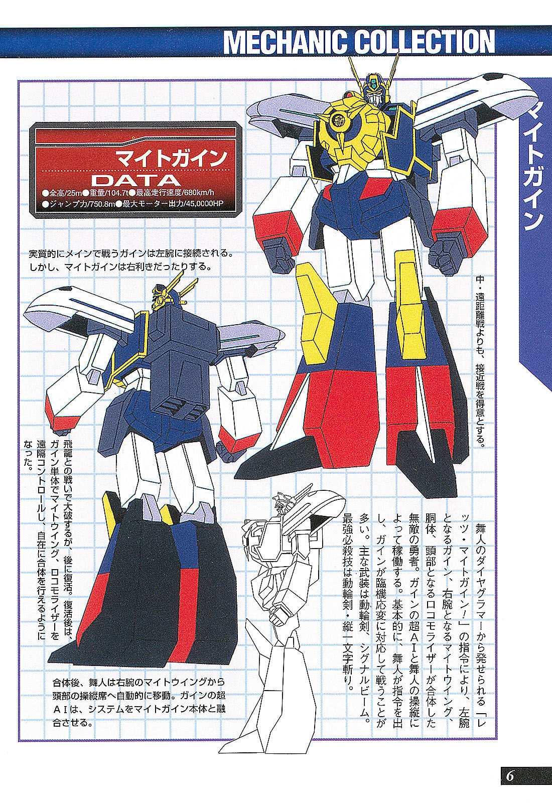 Dengeki Hobby Books - Data Collection No.11 - The Brave Express Might Gaine 7