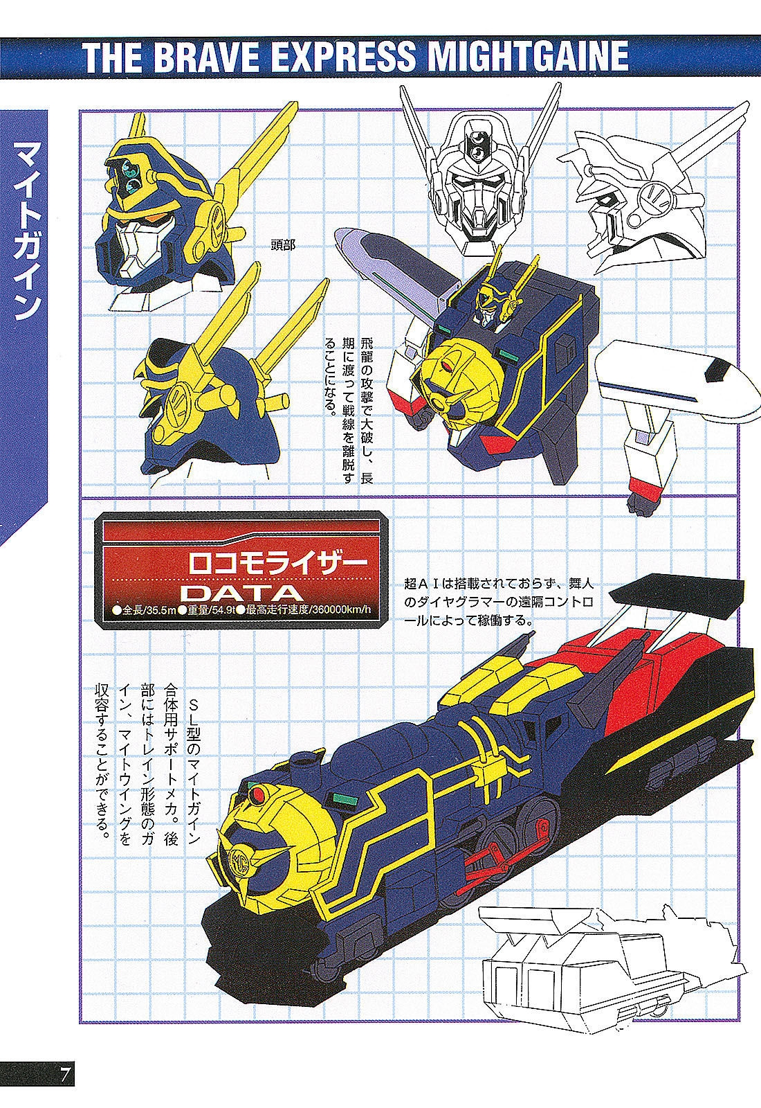 Dengeki Hobby Books - Data Collection No.11 - The Brave Express Might Gaine 8