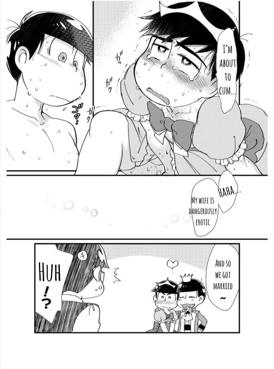 (Osoroi no Koi dakara 2) [MatsuCha. (Maccha)] Ouji-sama! Chou Nigete! | Prince! Hurry and Run! (Osomatsu-san) [English] 23