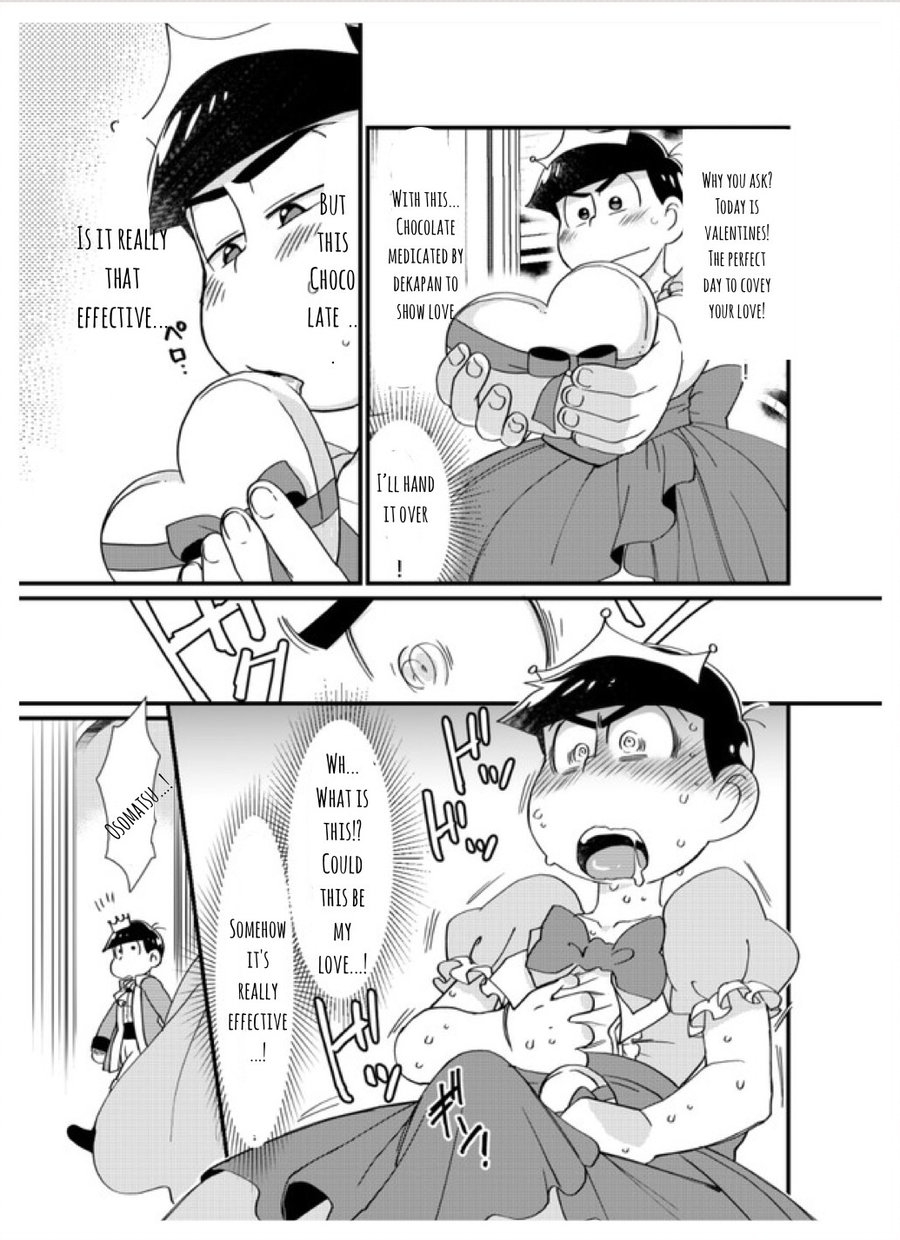 (Osoroi no Koi dakara 2) [MatsuCha. (Maccha)] Ouji-sama! Chou Nigete! | Prince! Hurry and Run! (Osomatsu-san) [English] 3
