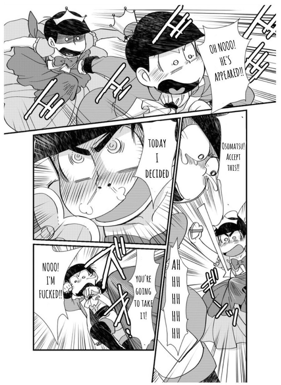 (Osoroi no Koi dakara 2) [MatsuCha. (Maccha)] Ouji-sama! Chou Nigete! | Prince! Hurry and Run! (Osomatsu-san) [English] 4