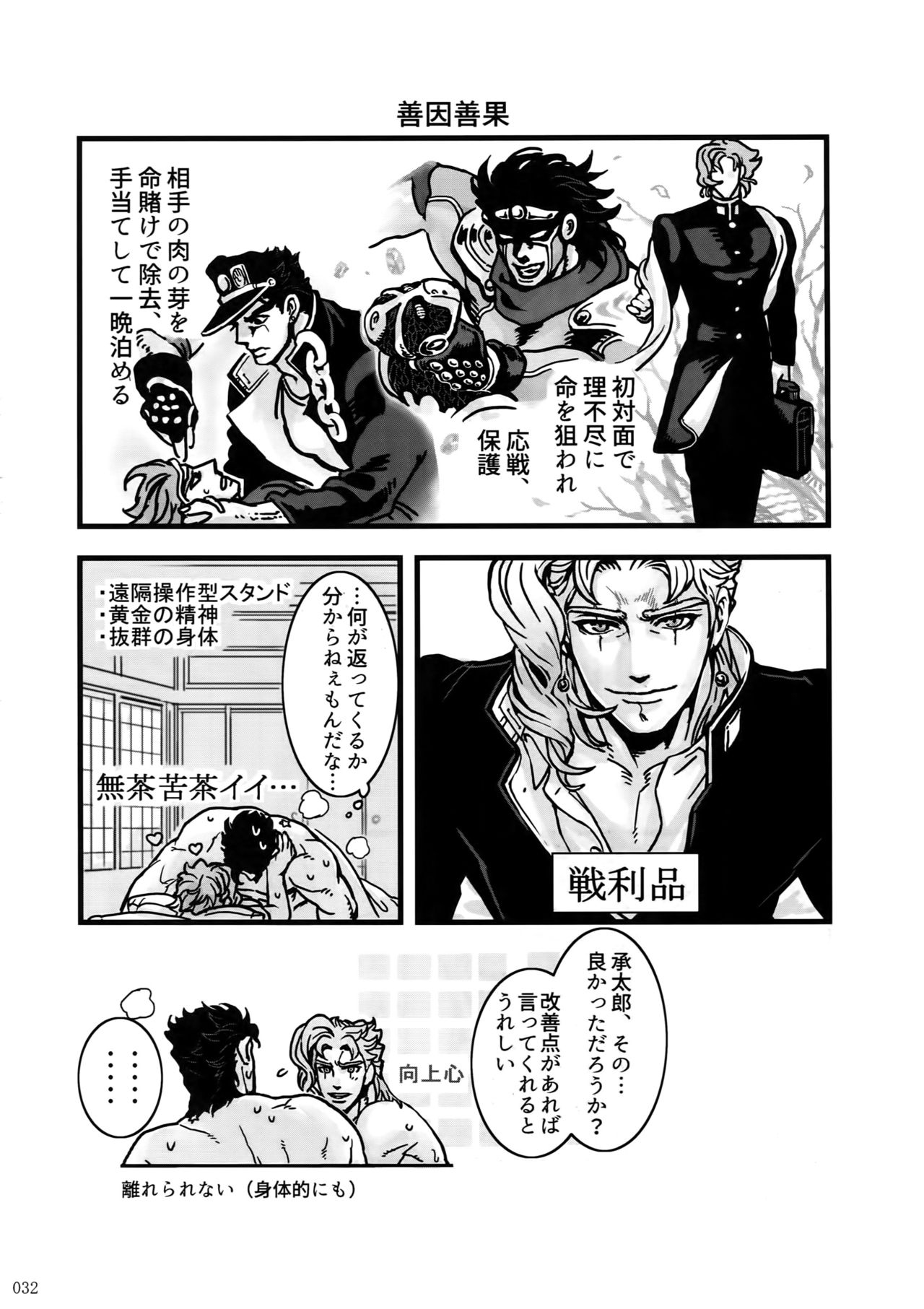 (The World 7) [Ondo (NuruNuru)] NuruNuru JoKa Sairokubon (JoJo's Bizarre Adventure) 30