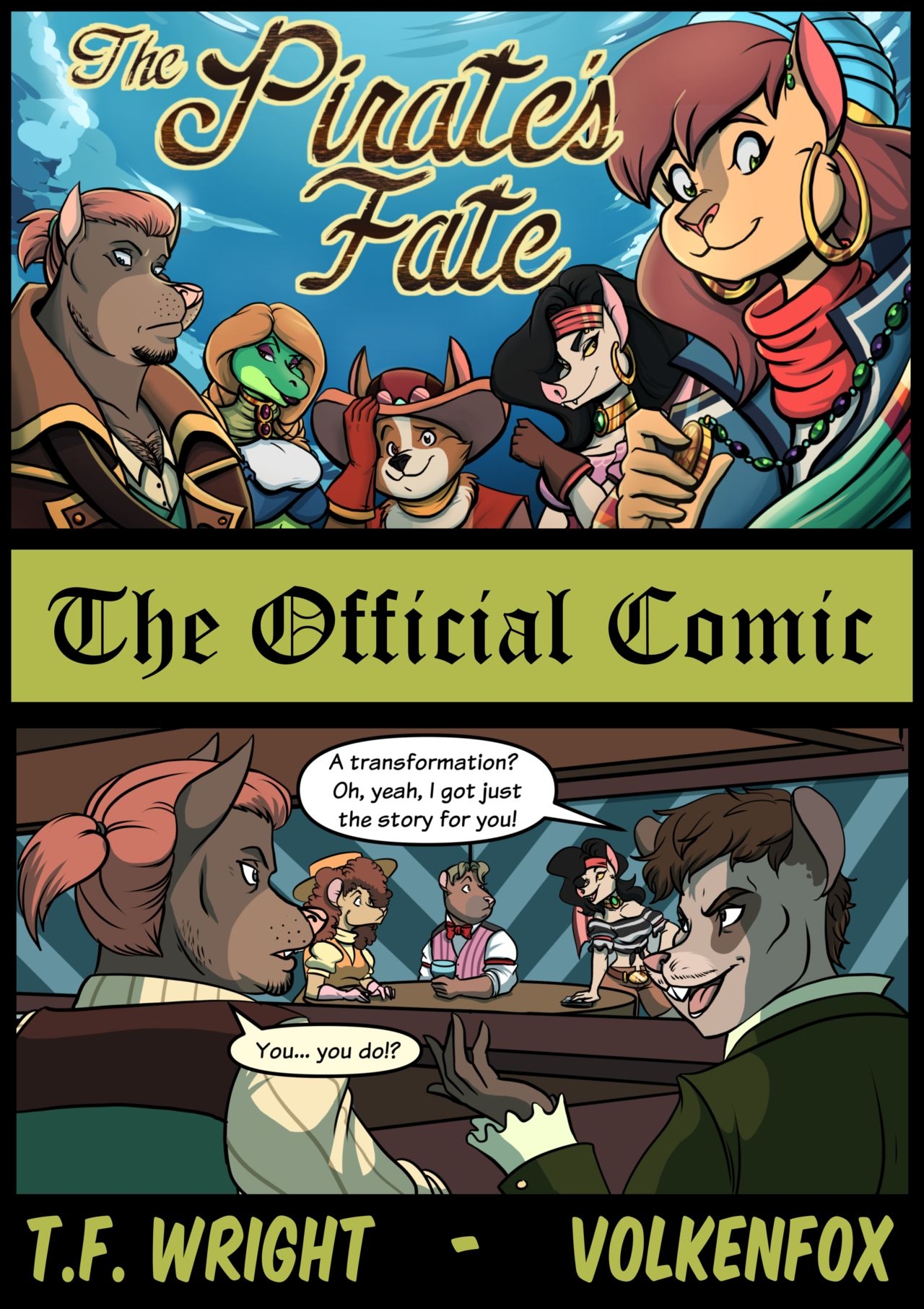 The Pirates Fate: The Official Comic 0