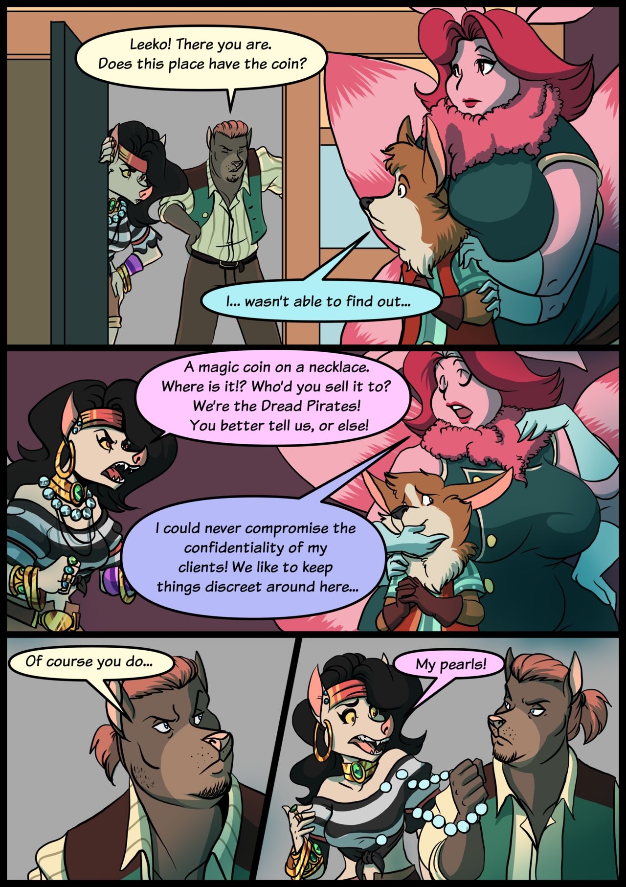 The Pirates Fate: The Official Comic 18