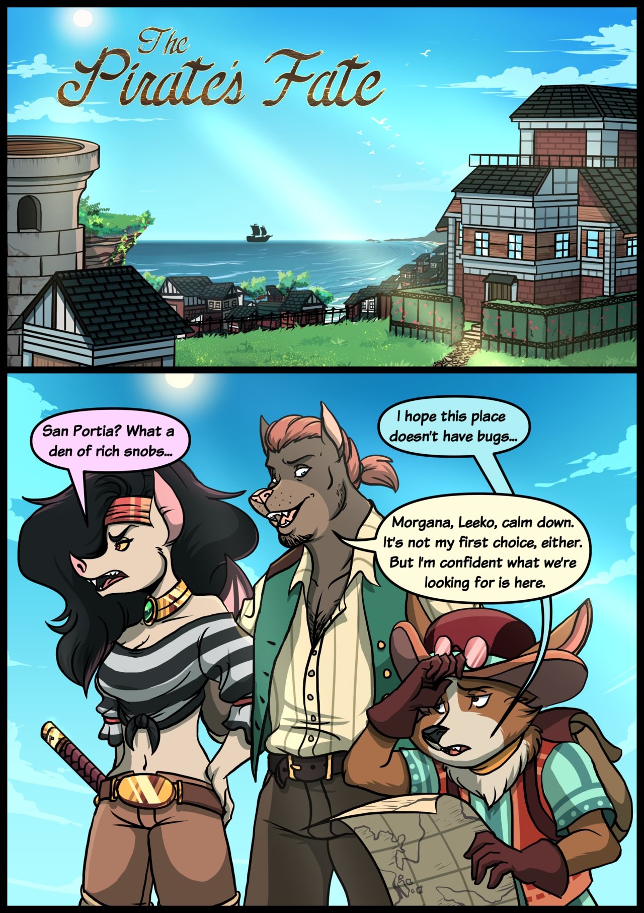 The Pirates Fate: The Official Comic 1