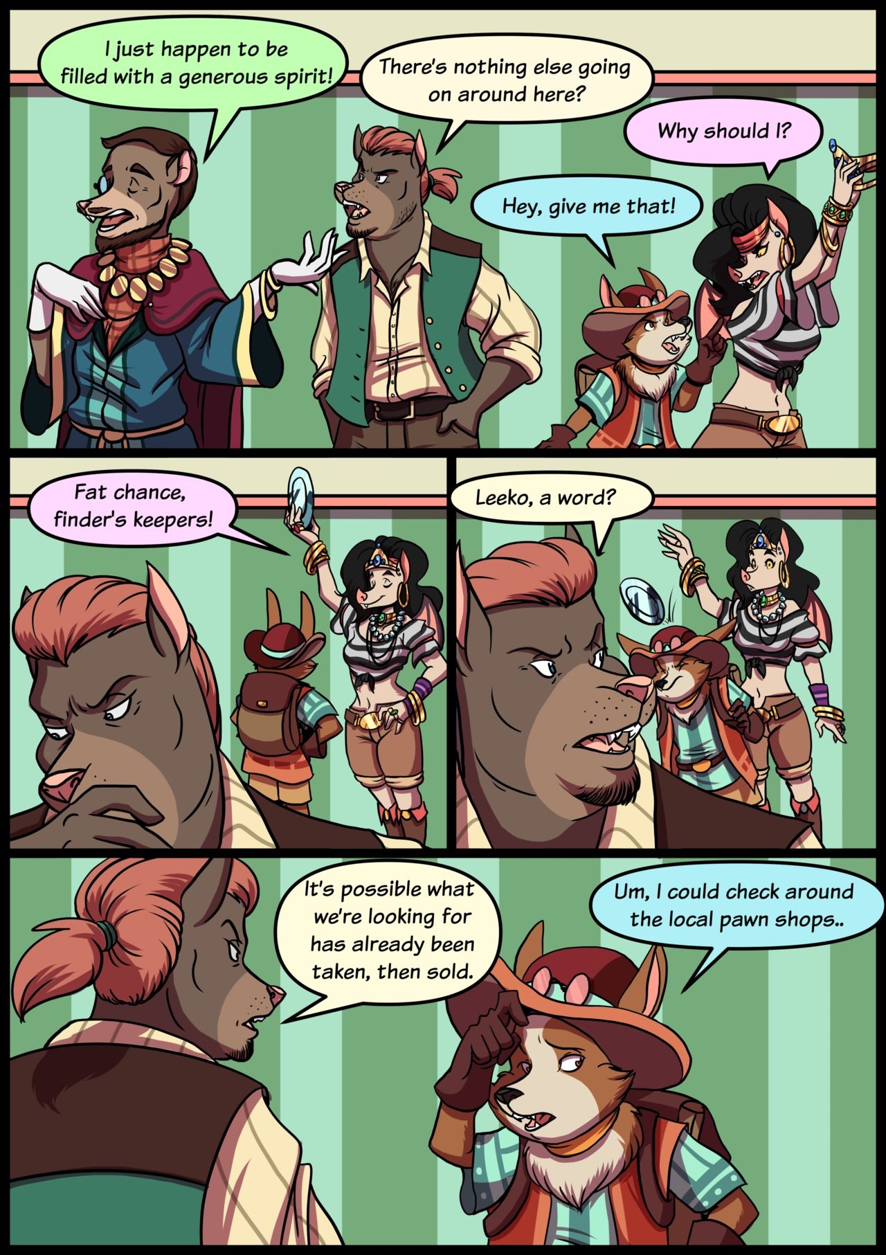 The Pirates Fate: The Official Comic 7