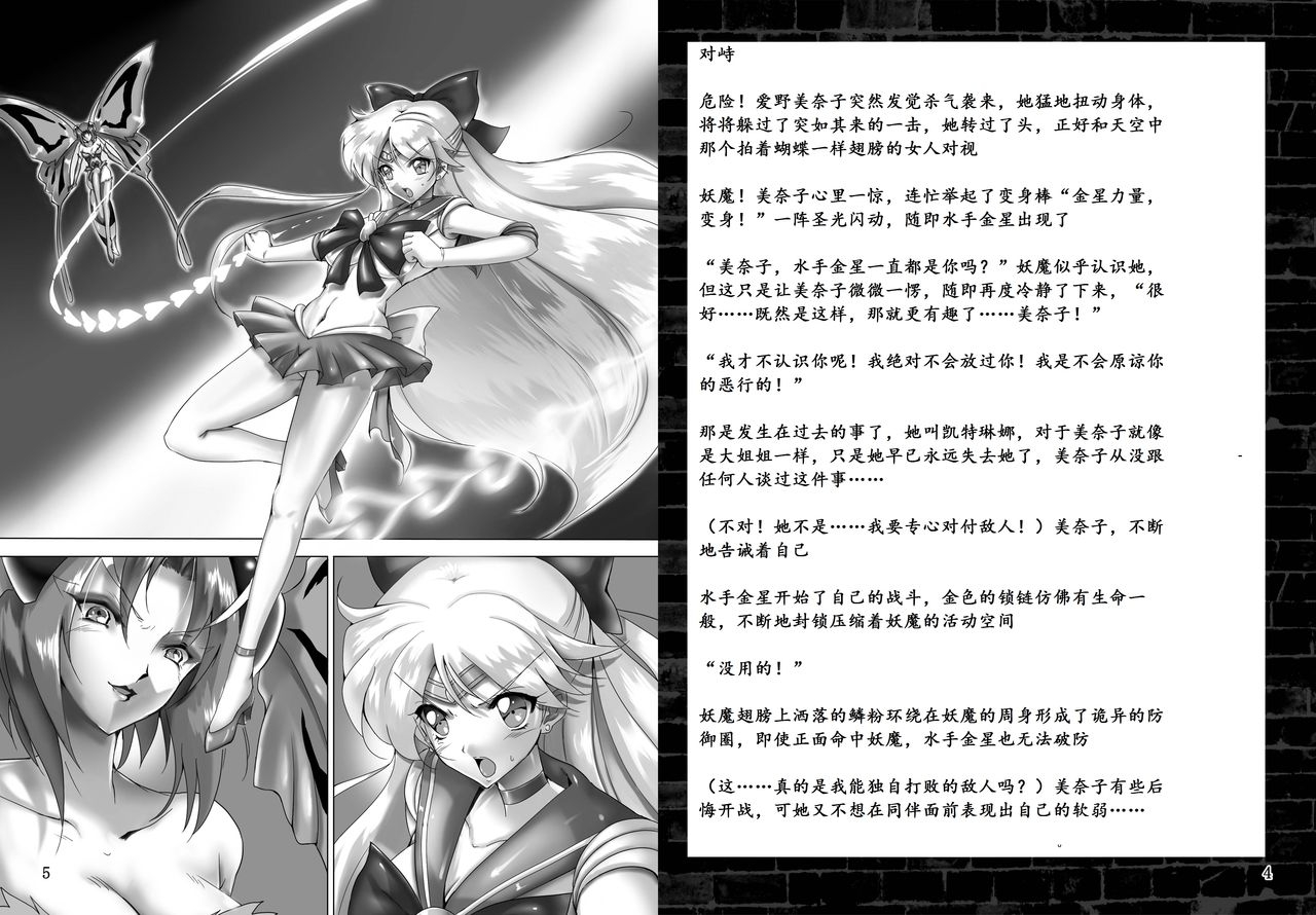 [Daraku Jiko Chousa Iinkai (Sch-Mit, Tukimi Mokuba, Hiro)] Kegare Chouchou | 脏蝴蝶 (Bishoujo Senshi Sailor Moon) [Chinese] [K记翻译] [Digital] 3