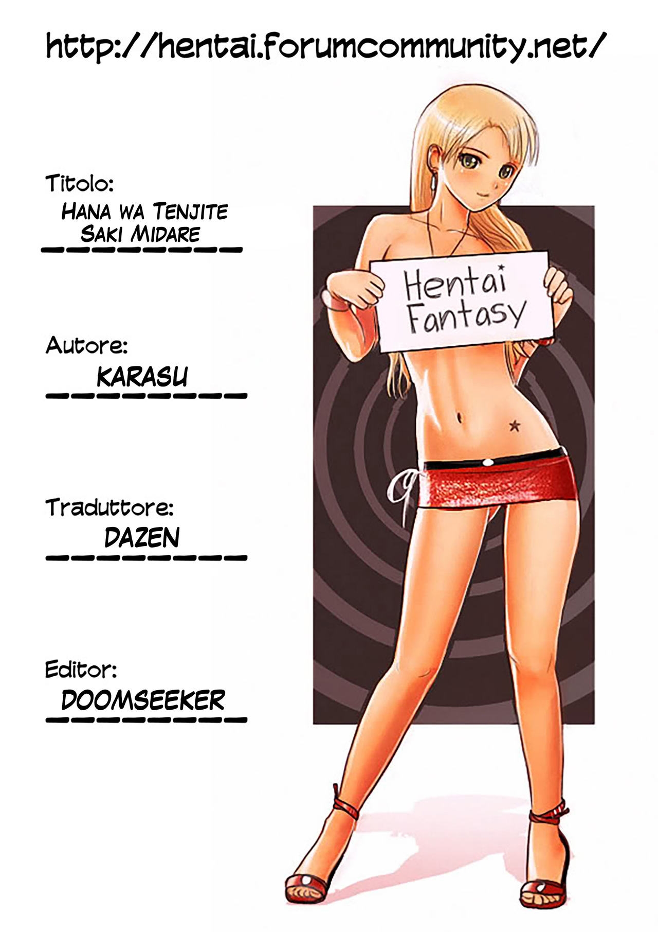 [Karasu] Hana wa Tenjite Saki Midare (Shitsuke Ai) [Italian] [Hentai Fantasy] [Decensored] 24