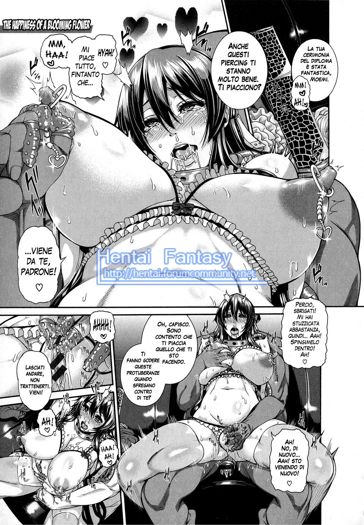 [Karasu] Hana wa Tenjite Saki Midare (Shitsuke Ai) [Italian] [Hentai Fantasy] [Decensored] 25