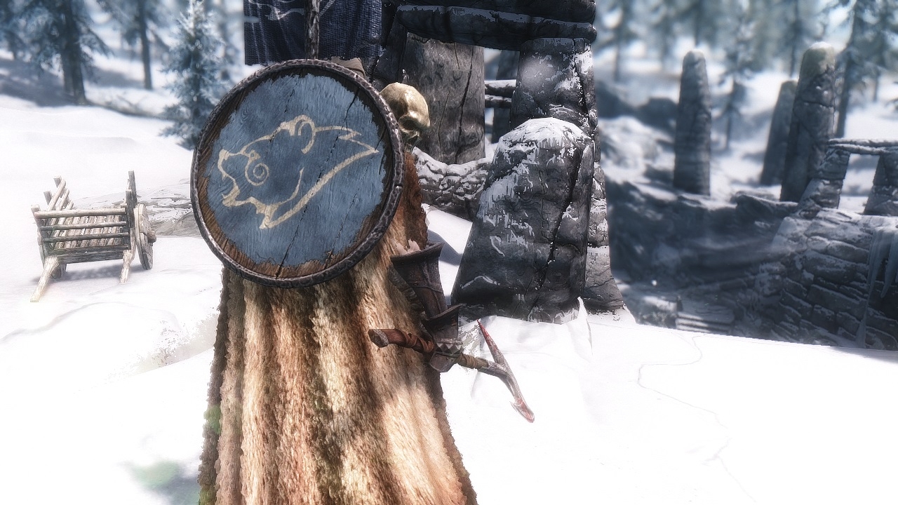 Skyrim Freyja the Stormcloack Warrior 4