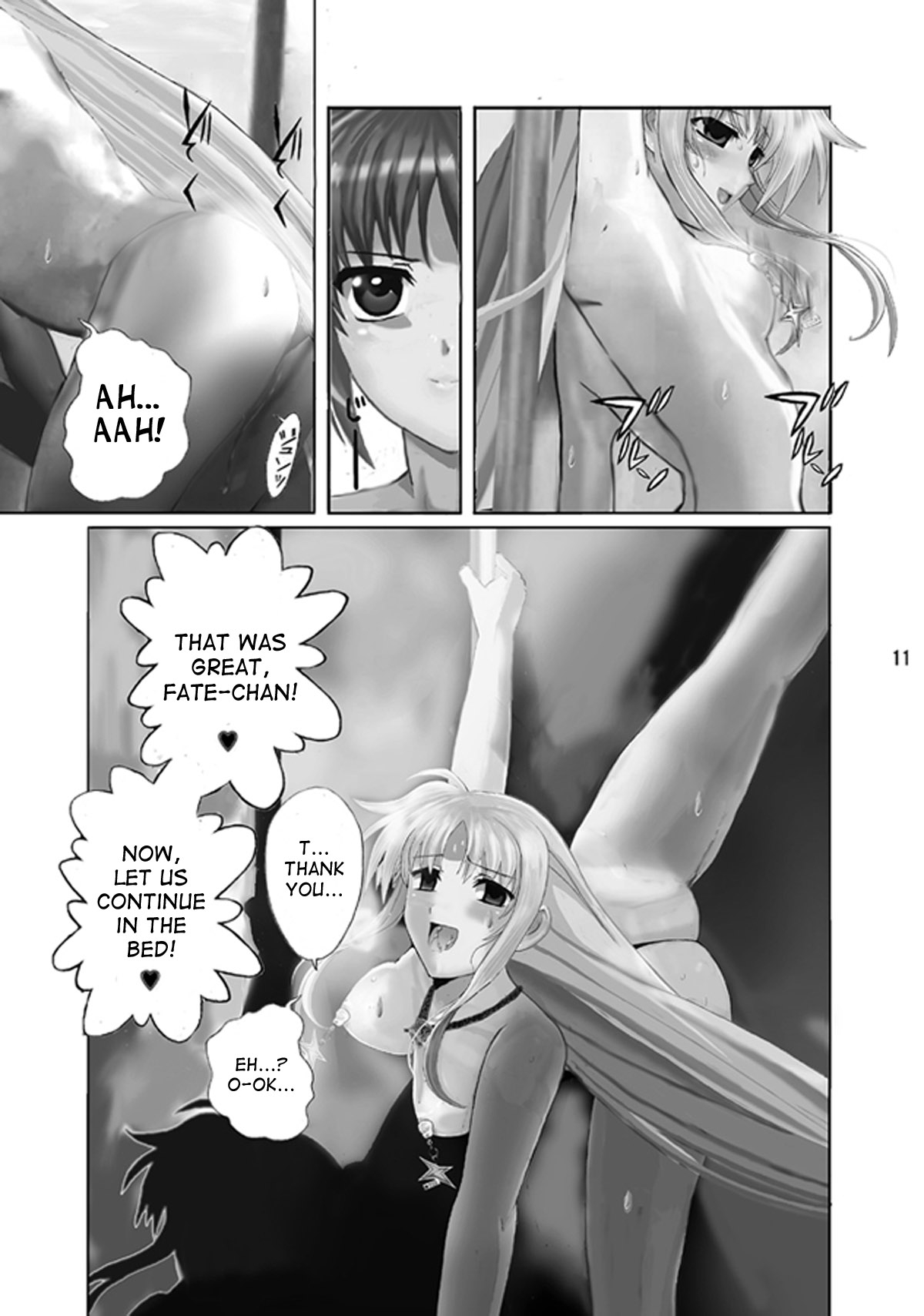 [Gudon-no-Uta (Okamura Takahiro)] Mahou Shitsumukan MasoLes Fate Saimin Choukyou Vol. 2 (Mahou Shoujo Lyrical Nanoha) [English] [desudesu] 9