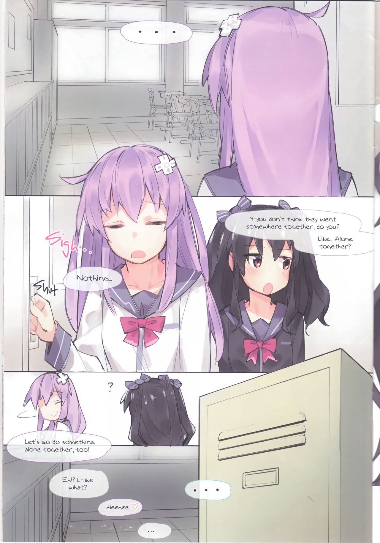 (C92) [Ge-B] Purple X Black (Hyperdimension Neptunia) [English] 26