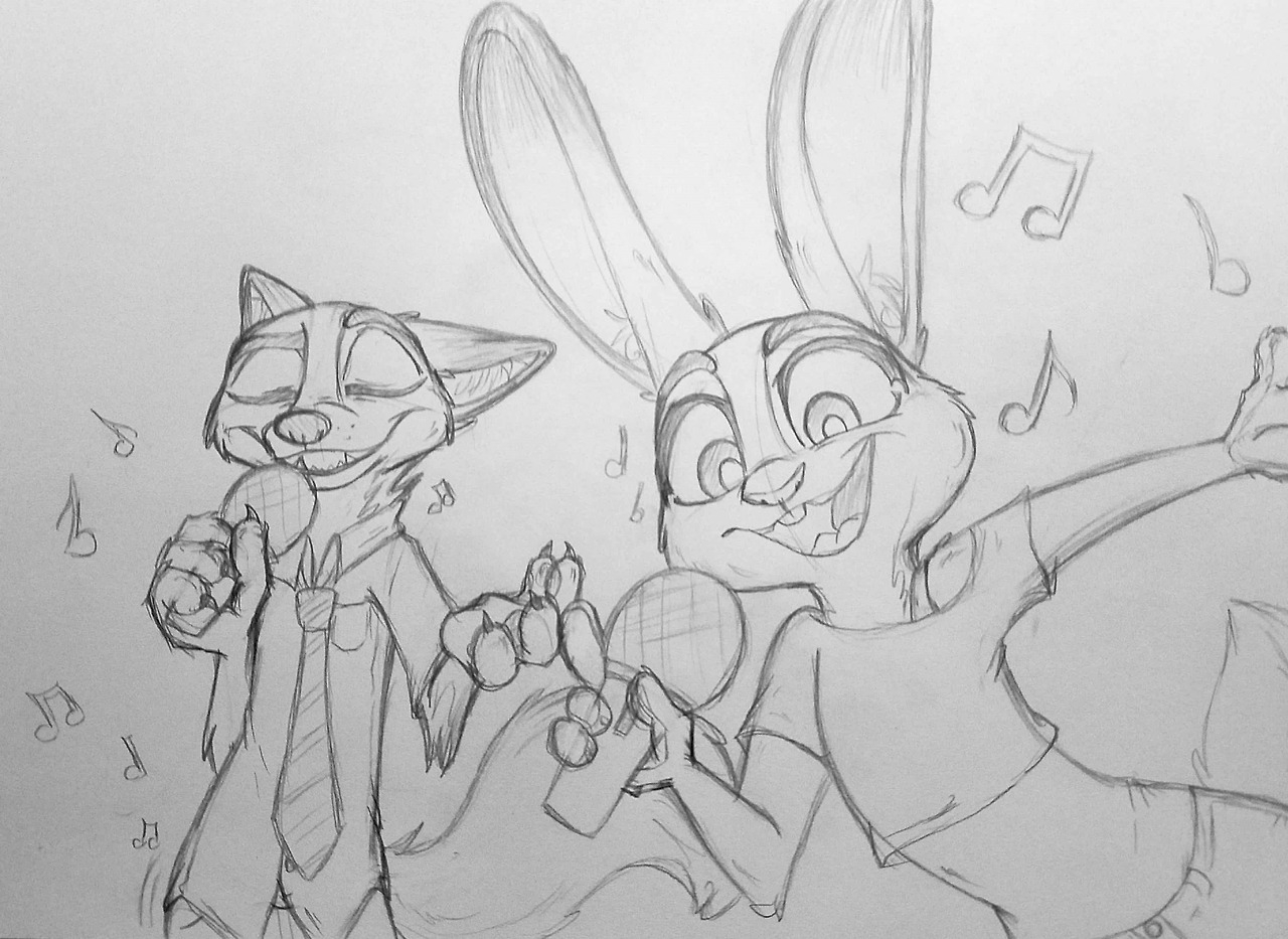 [xx-junglebeatz-xx] Nick and Judy Artwork (Zootopia) 103