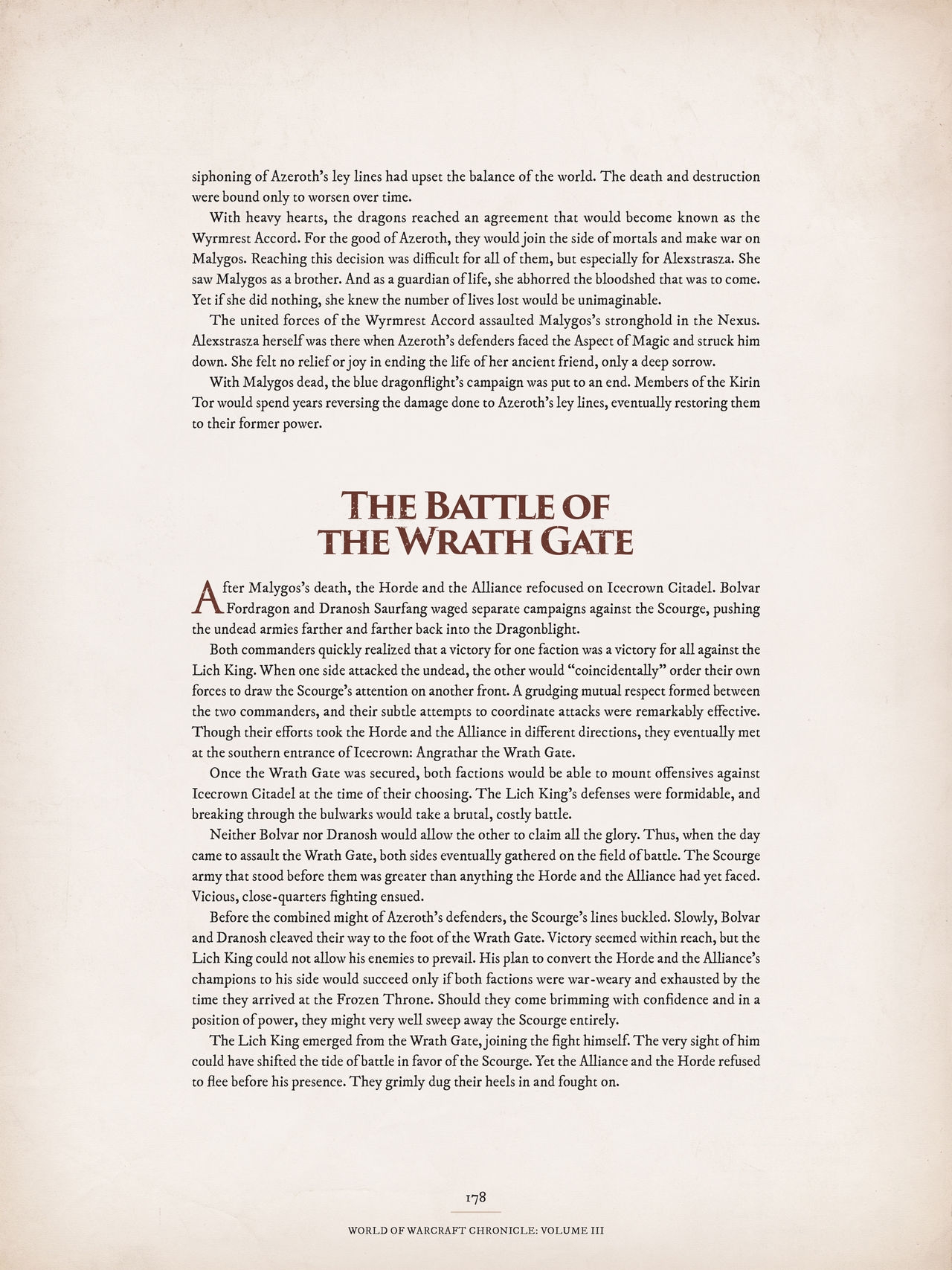 World of Warcraft Chronicle Volume III 169