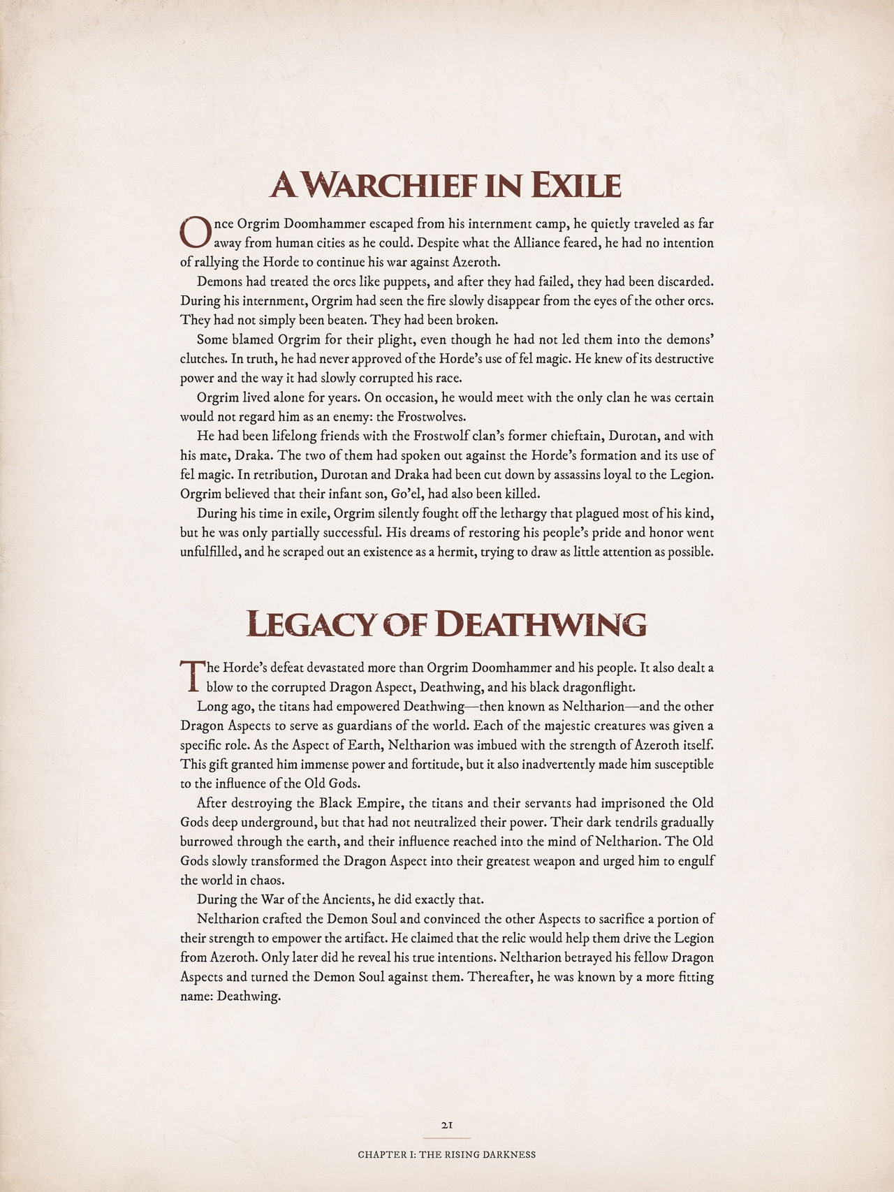 World of Warcraft Chronicle Volume III 20