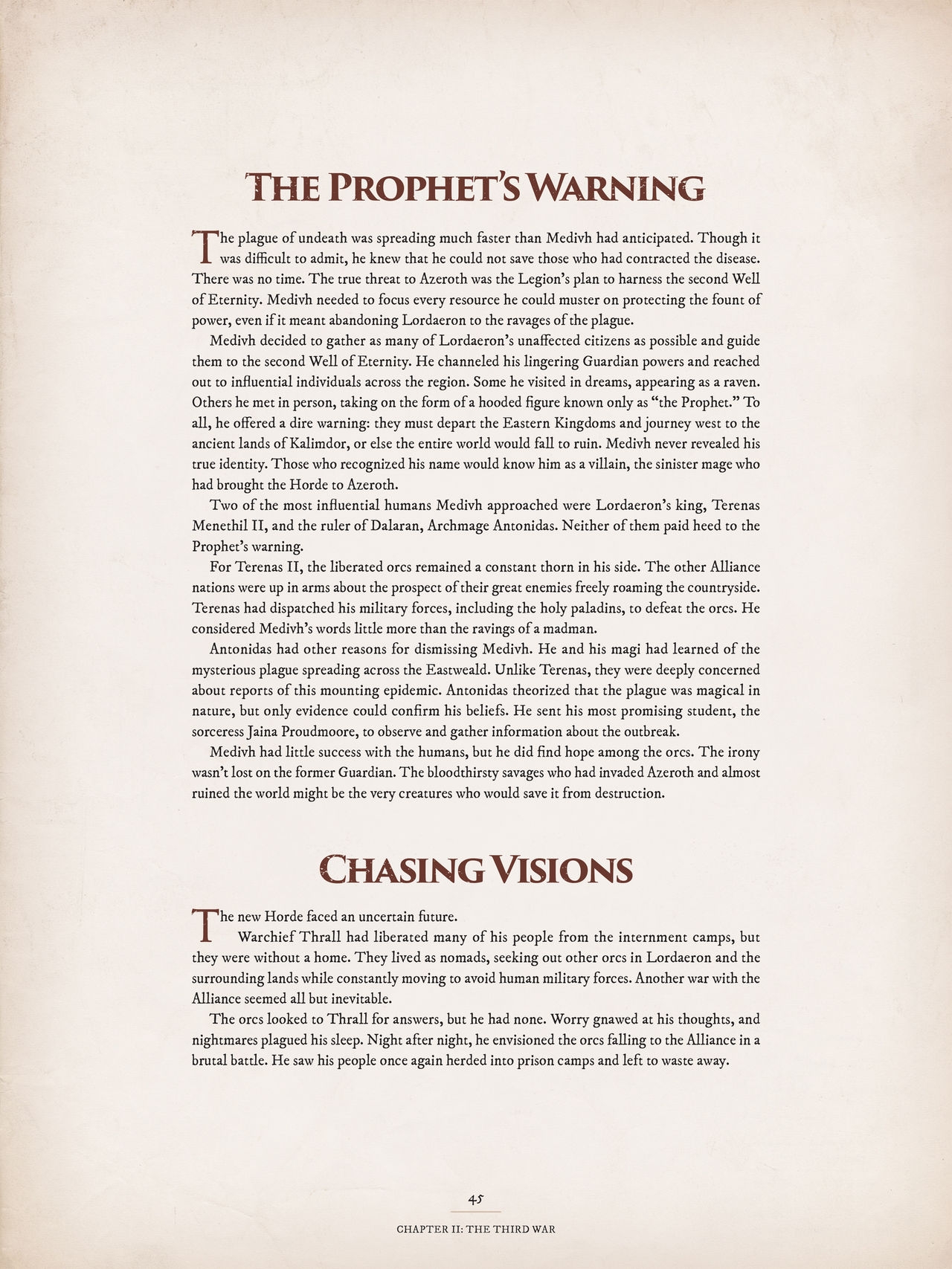 World of Warcraft Chronicle Volume III 42