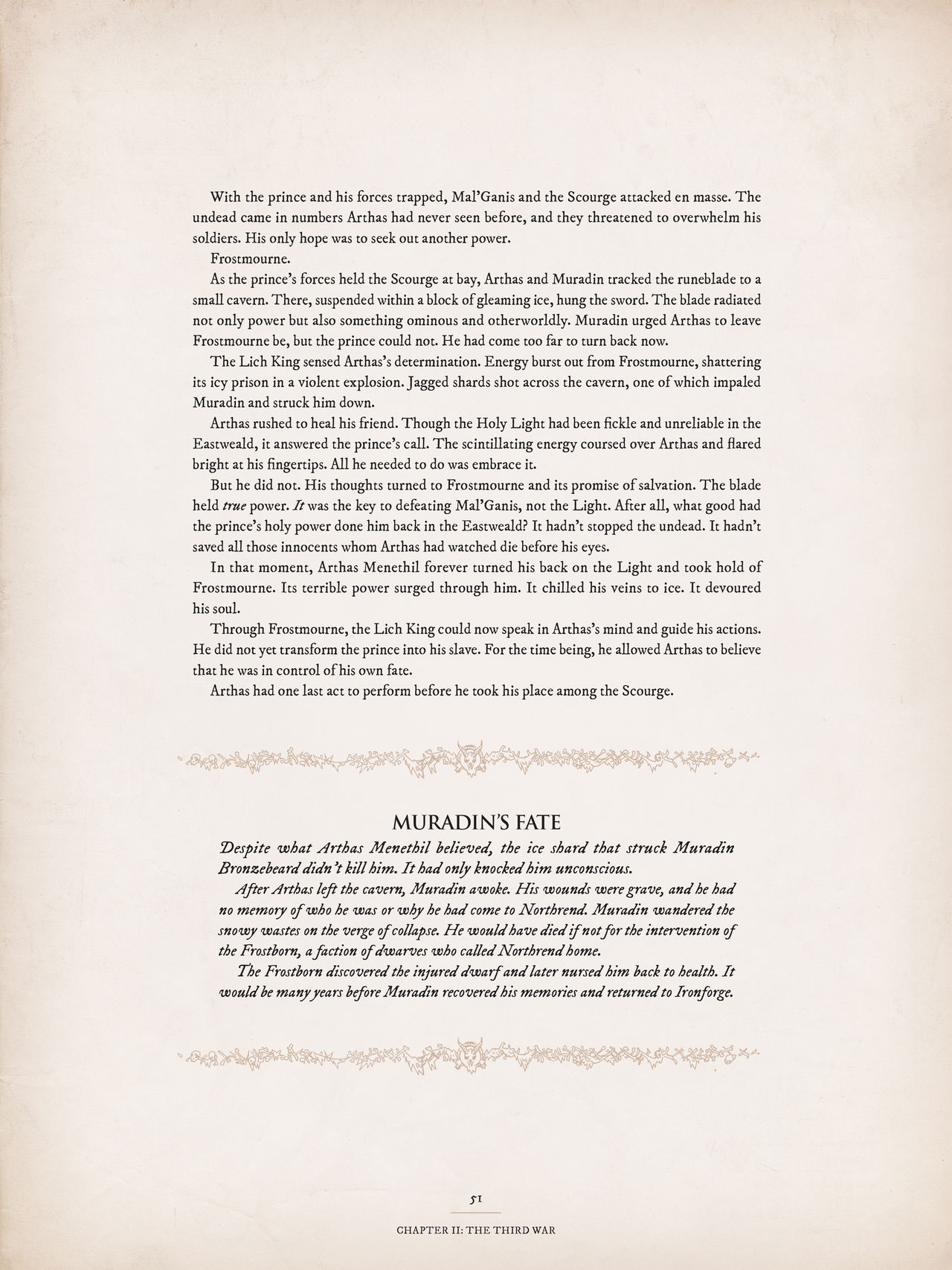 World of Warcraft Chronicle Volume III 48