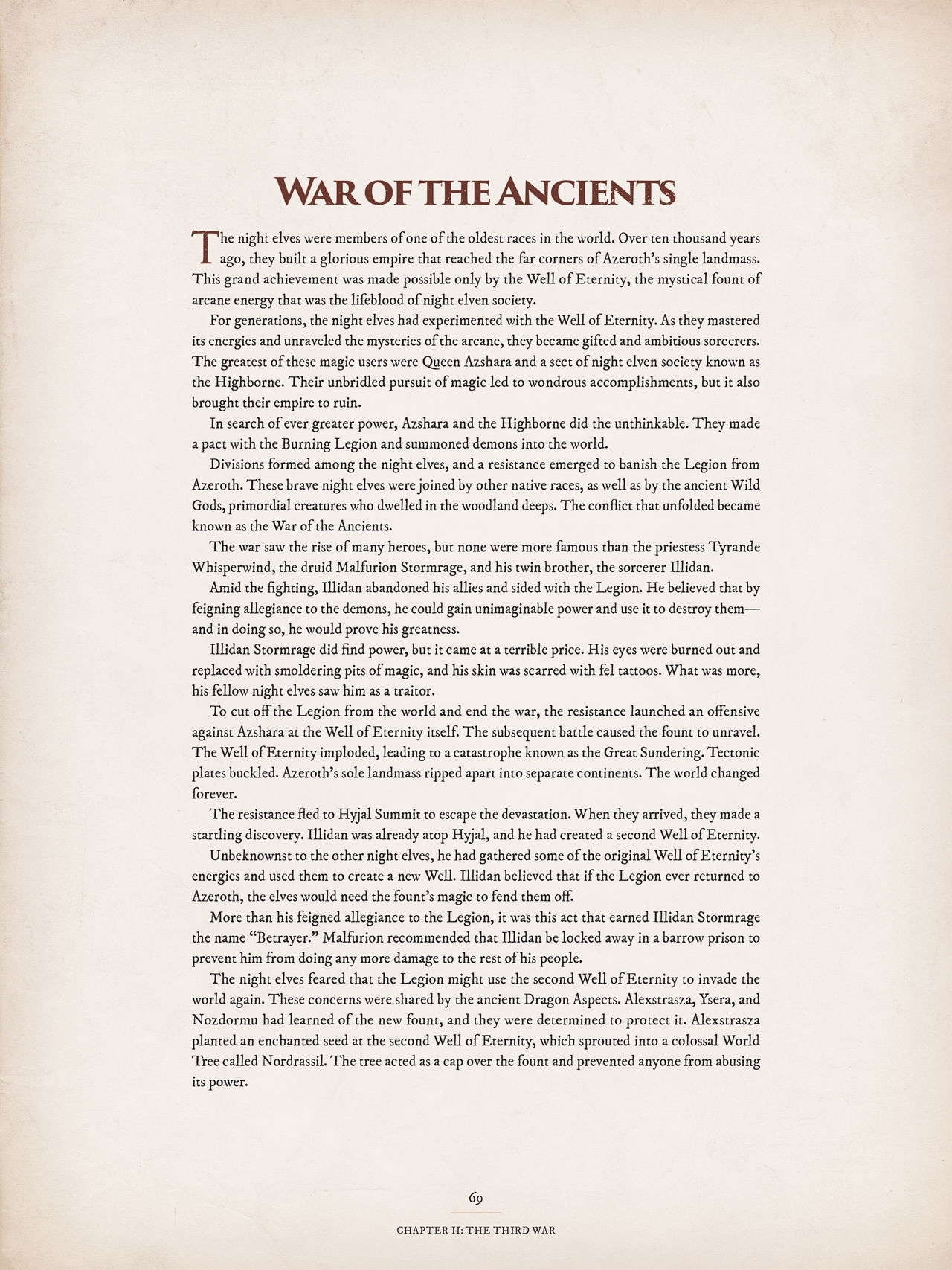 World of Warcraft Chronicle Volume III 66