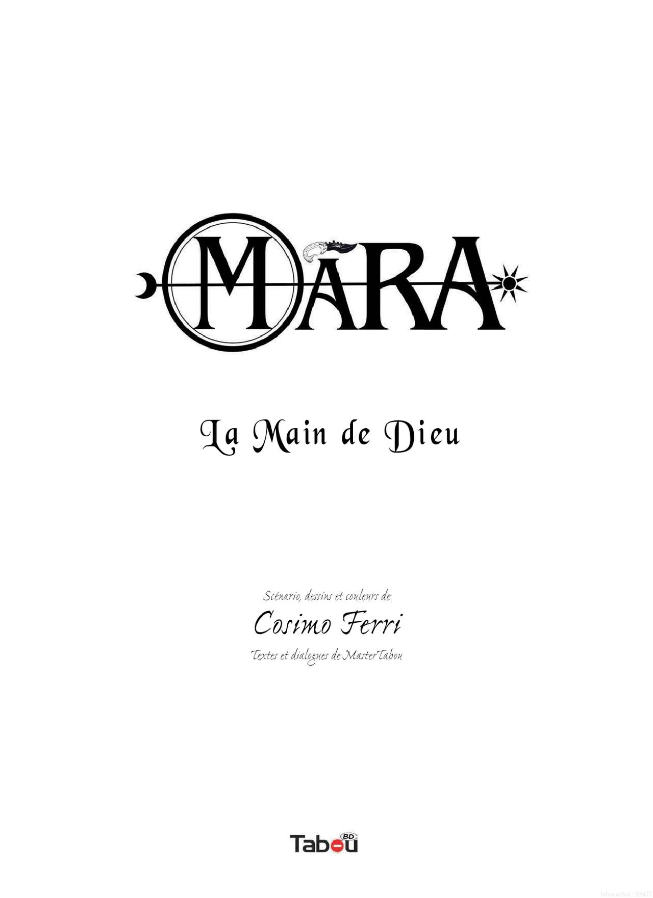 [Ferri] Mara - Volume 5 : La main de Dieu - 2017 [French] 2